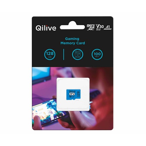 Tarjeta MicroSD 128GB QILIVE.