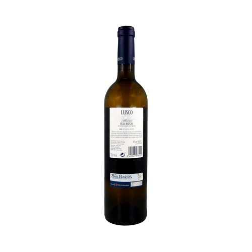LUSCO  Vino blanco Albariño con denominación de origen Rias Baixas LUSCO botella 75 cl.