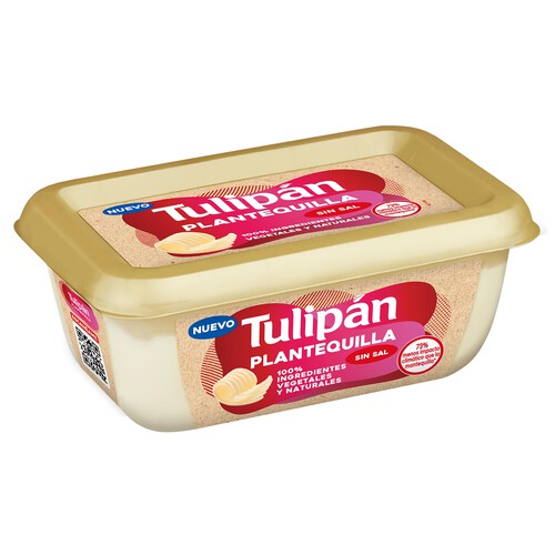Margarina plantequilla 79% mg vegetal TULIPÁN 200 gr.