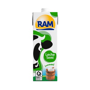 precios Ram Leche Semidesnatada De Vaca 1 L. en Alcampo