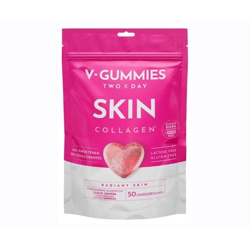 V-GUMMIES Gummies skin 50 ud. 113 g.