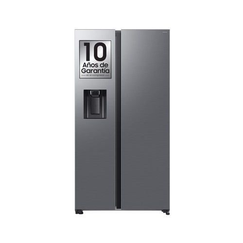 Frigorífico americano 178cm SAMSUNG RS70F65KDTEF, no frost, con dispensador, clasificación energética: D, H: 178,4cm A: 91,2cm, F: 72,6cm, capacidad total: 640L.