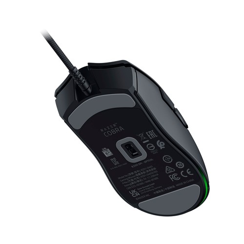 Ratón gaming RAZER Cobra, iluminación Led, cable USB.
