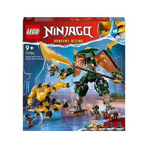 LEGO Ninjago - Mecas Del Equipo Ninja De Lloyd Y Arin