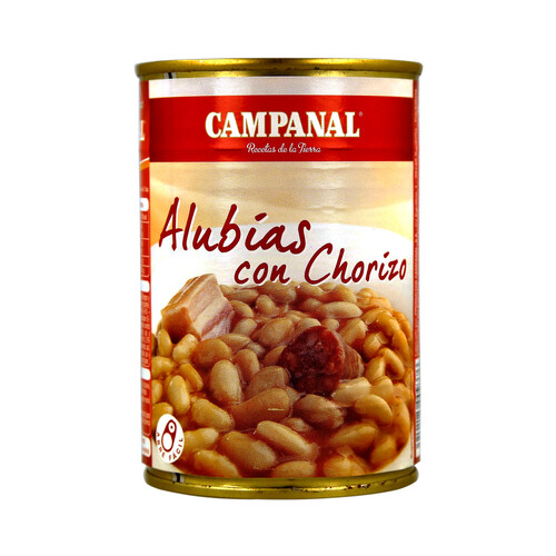 Alubias con chorizo CAMPANAL 425 g.