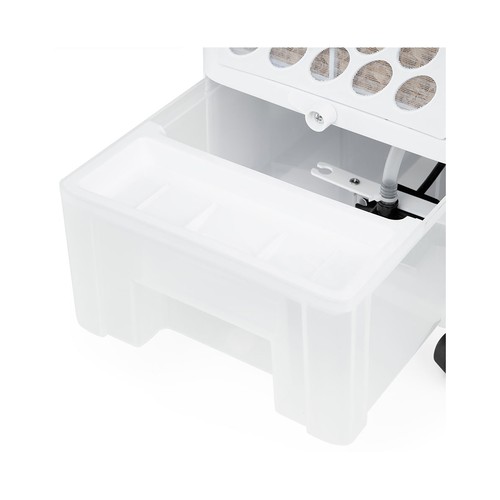 Climatizador, purificador de aire y humidificador, ORBEGOZO AIR 38, 80W, depósito 3,5L, 3 velocidades.