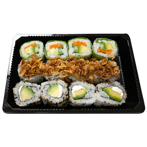 Sushi rellenos de diferentes vegetales SUSHI GOURMET 9 uds.