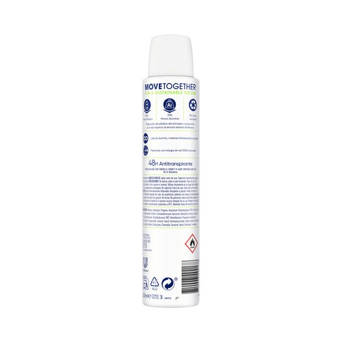 REXONA Aloe vera fresh Desodorante en spray para mujer con aloe vera 200 ml.