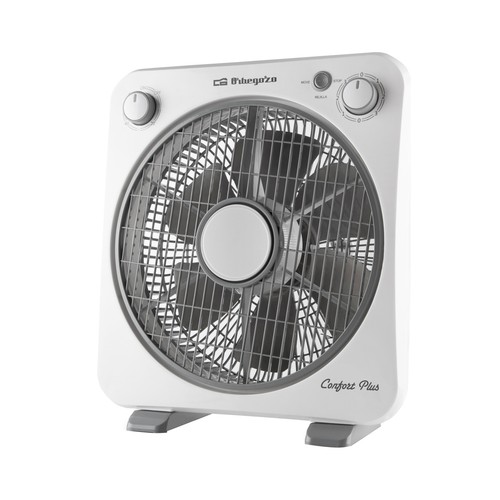 Ventilador ORBEGOZO BF 0138, potencia 40W, 3 velocidades, temporizador.