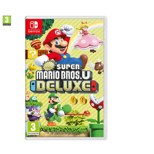 New Super Mario Bros. U DELUXE para Nintendo Switch. Género: plataformas. PEGI: +3.