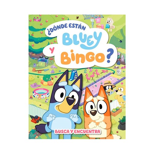Bluey. Actividades -donde están bluey y bingo (español). Bluey. BEASCOA