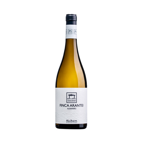 FINCA ARANTEI Vino blanco albariño con D. O. Rías Baixas botella de 75 cl.