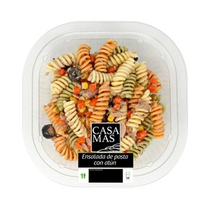 Imagen de CASA MAS Ensalada de pasta con atún, lista para comer 250 g.