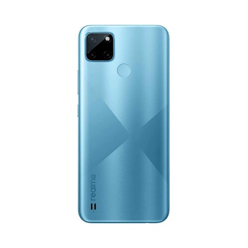 Smartphone 16,5cm (6,5) REALME C21Y azul, Octa-Core, 4GB Ram, 64GB, microSD, 13+2+2 Mpx, Dual-Sim, UI (Android 11).
