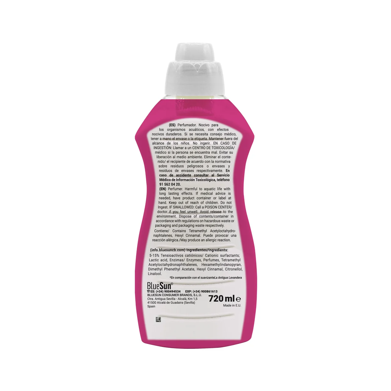 Perfumador para ropa elixir floral 36cc 720ml.