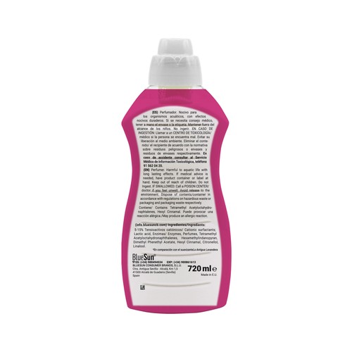 LA ANTIGUA LAVANDERA Perfumador para ropa elixir floral 36cc 720ml.