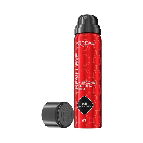 L´ORÉAL PARIS Infaillible Spray fijador de maquillaje hasta 36 horas 75 ml.