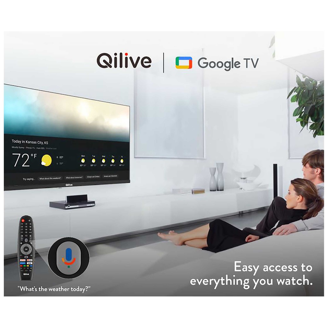 Téléviseur QILIVE Q32HA211B - Indice de Réparabilité