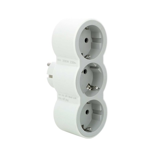 Adaptador de 3 tomas, LEGRAND.