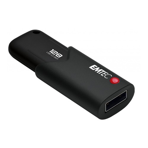 Memoria 128GB EMTEC Click Secure, usb 3.0.