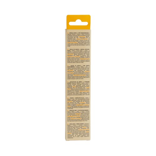 PRODUCTO ALCAMPO Classique Cepillo de dientes con cabezal intercambiable con filamentos de dureza media.