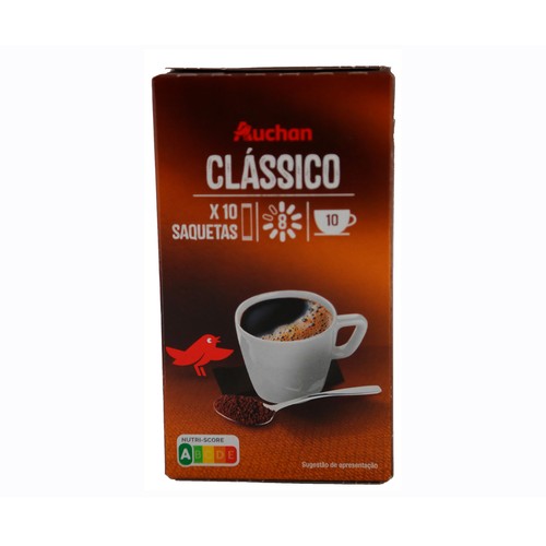 Café soluble natural, intensidad 8 PRODUCTO ALCAMPO 10 uds. 20 G.