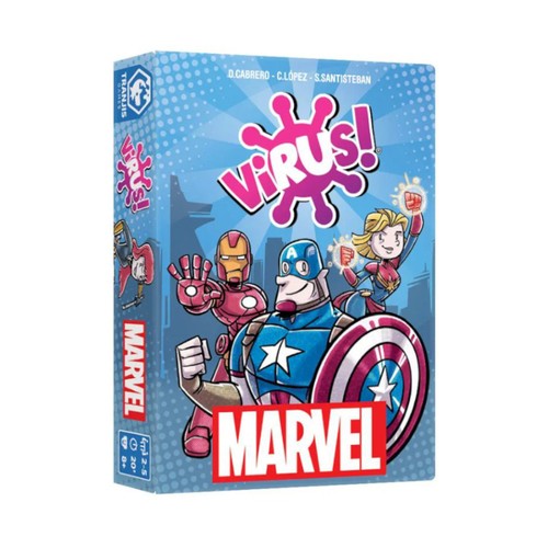 Juego de mesa Virus! MARVEL. TRANJIS GAMES.