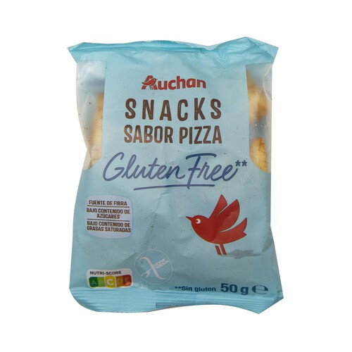Alcampo PRODUCTO ALCAMPO Snack sin gluten con sabor a pizza 50 g