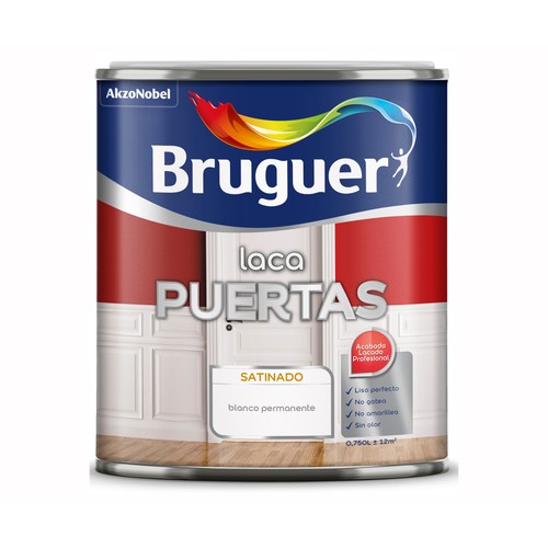 Laca puertas de color blanco, BRUGUER.