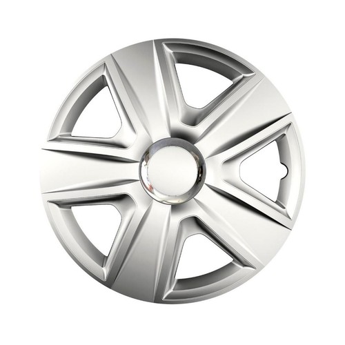 Tapacubo de plata mediano, 14 ", ROLMOVIL.