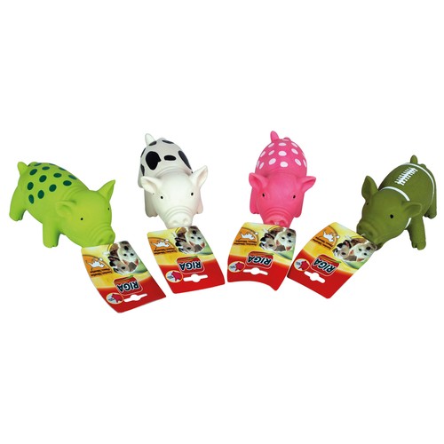 RIGA Cerdo de latex para perros 1 uds.