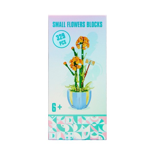 Construye tus Flores, modelos surtidos 305, 329 o 330 pcs +6 Años SNC
