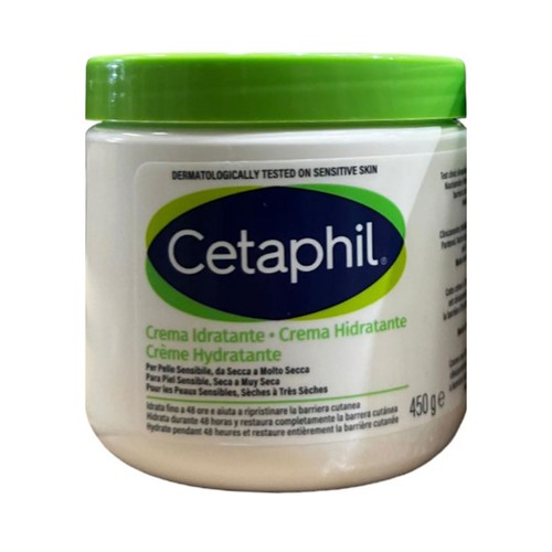 CETAPHIL Crema hidratatne para pieles sensibles, secas a muy secas 450 g.