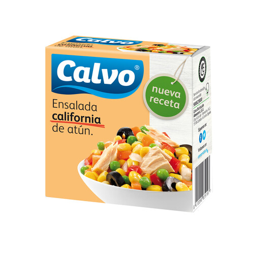 Ensalada California de atún CALVO 150 g.