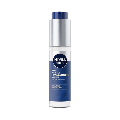 NIVEA Men anti-age hyaluron Gel facial hidratante antiedad 50 ml.