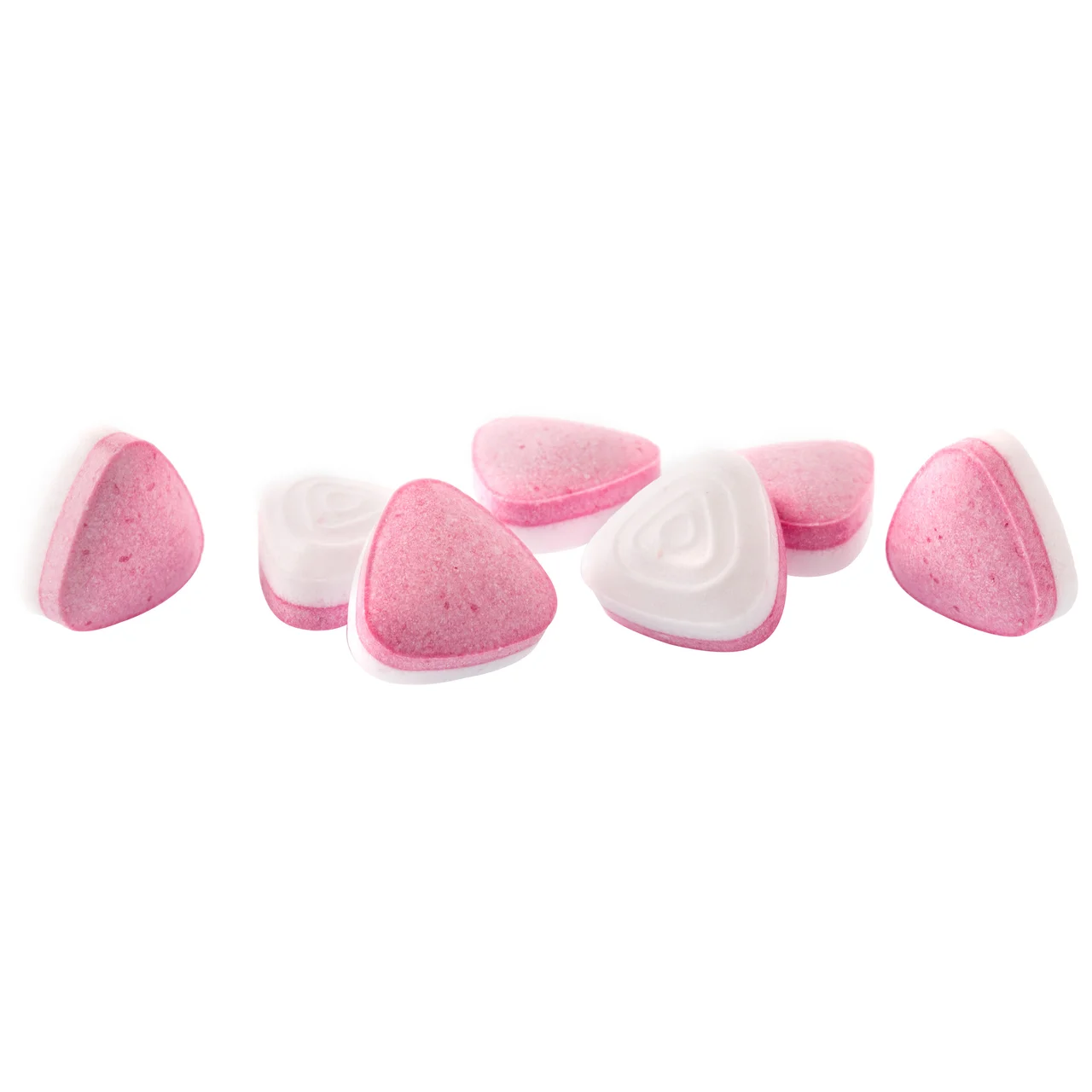 Caramelos comprimidos de fresa sin azúcar 2 x 35 g.