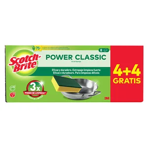 SCOTCH BRITE Estropajo laminado clásico 4+4