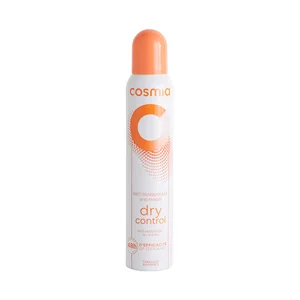 COSMIA Desodorante en spray para mujer con protección antimanchas y antitranspiración (48h) COSMIA Dry control 200 ml.