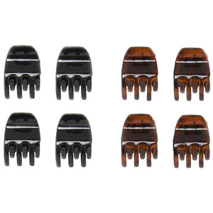 COSMIA Pinzas cuadradas para cabello COSMIA 4 uds.