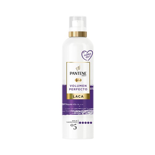 PANTENE Laca fijadora fuerte (05), para un peinado con volumen PANTENE Volumen perfecto 250 ml.