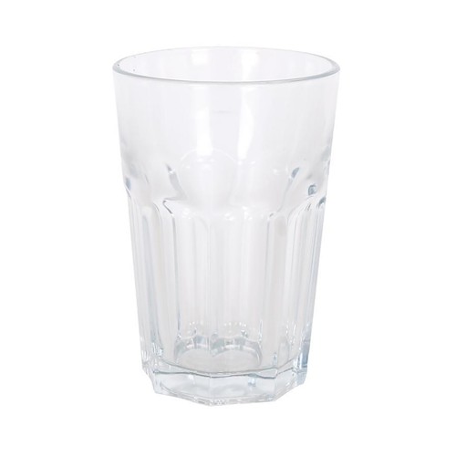 Vaso americano de vidrio, 0,36 litros, Esla LAV.
