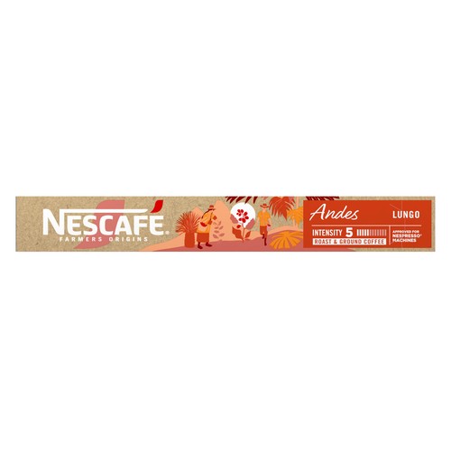 NESCAFÉ Andes Café en capsulas, intensidad 5, 10 uds. x 52 g.