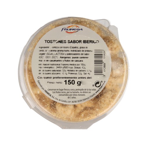 FRUMESA Tostón sabor Ibérico 150 g