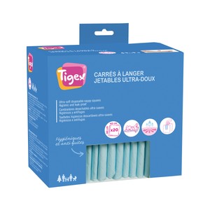 Cambiador desechable para bebé, 40 x 60cms, 20 uds