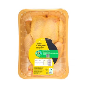 Alcampo Cultivamos LO Bueno  Pollo Campero Tradicional, Entero y Limpio. 1500 G