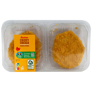 Imagen de ALCAMPO CULTIVAMOS LO BUENO Hamburguesas crispy de pollo certificado  2 x 100 g