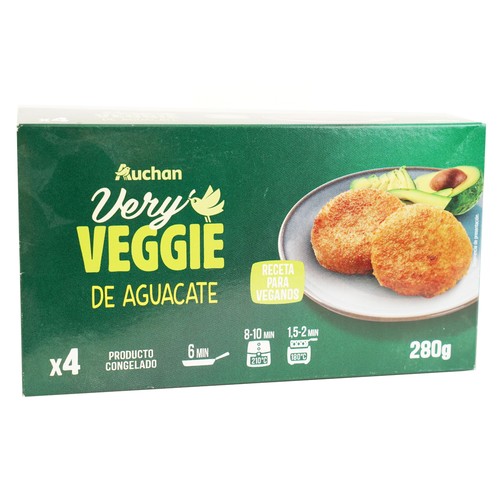 PRODUCTO ALCAMPO Veggie de aguacate Auchan 280g