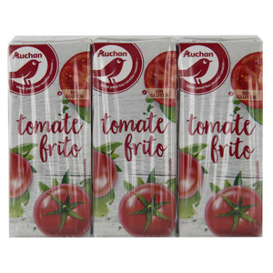 PRODUCTO ALCAMPO Tomate frito PRODUCTO ALCAMPO brik de 3 uds x 210 g.
