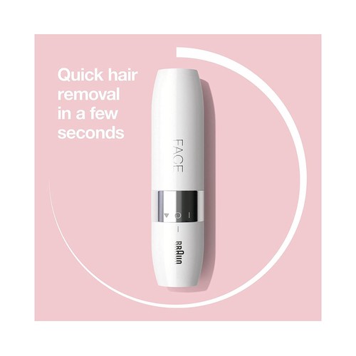 Mini depiladora facial BRAUN FS1000, luz Smartlight.