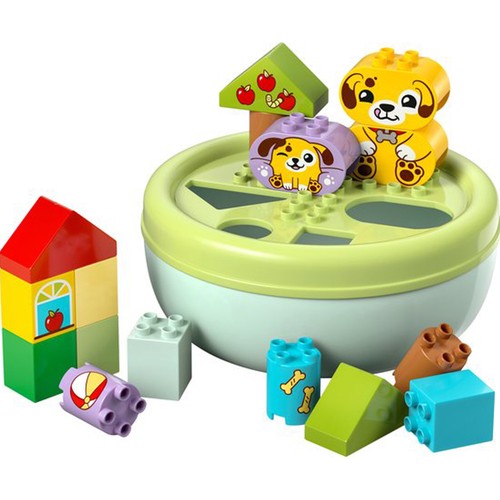 LEGO Duplo Clasificador de formas: Casa de los perritos 10441, 17 piezas, +18 meses.